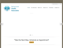 Tablet Screenshot of behavioralhealthassociatesde.com